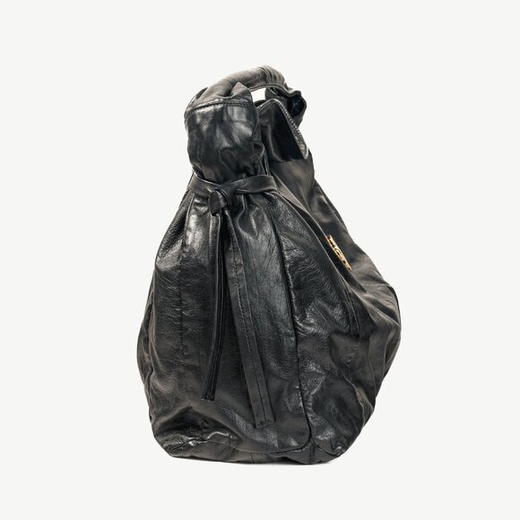 Gucci Medium Hysteria Black Leather Hobo Bag - Picture 3 of 11